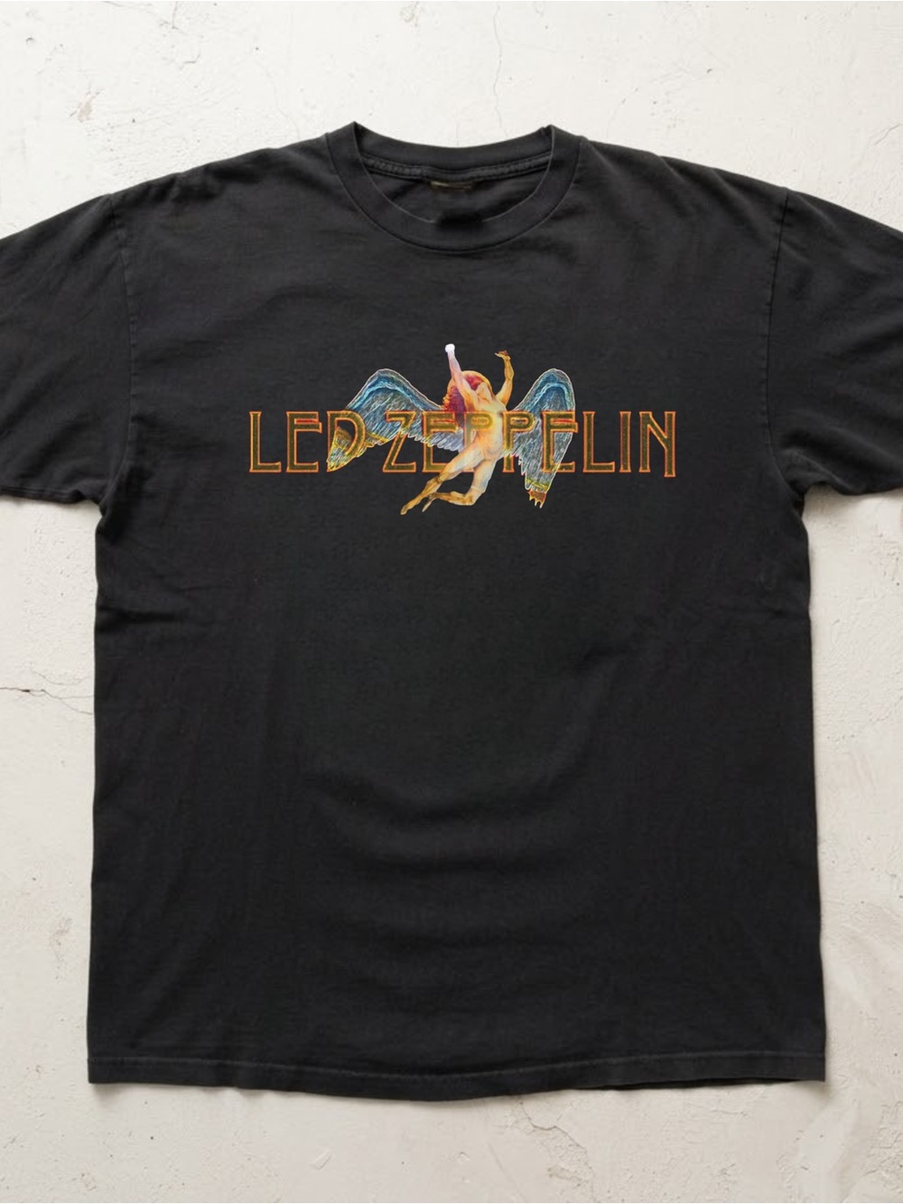 Black Graphic Lez Zeppelin Band Tee